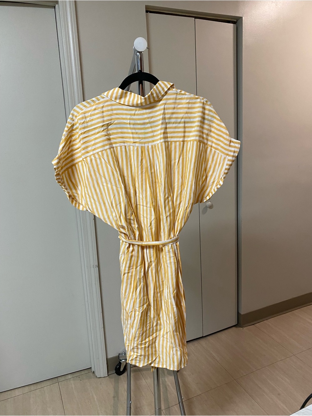 Forever 21 Yellow and White Striped Dress - Picture 10 of 10